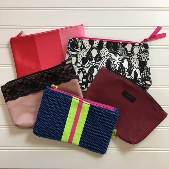 ipsy Handbags - 5 Ipsy Makeup Bags